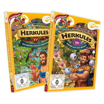 Die 12 Heldentaten des Herkules 15 + 16 Bundle, PC
