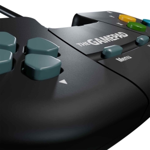THEGAMEPAD (Black) für alle Retro Games - Konsolen + Windows / MAC / Linux