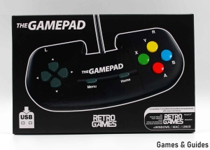 THEGAMEPAD (Black) für alle Retro Games - Konsolen + Windows / MAC / Linux