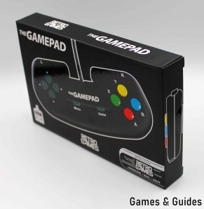 THEGAMEPAD (Black) für alle Retro Games - Konsolen + Windows / MAC / Linux