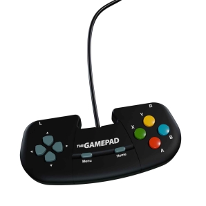 THEGAMEPAD (Black) für alle Retro Games - Konsolen + Windows / MAC / Linux