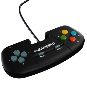 THEGAMEPAD (Black) für alle Retro Games - Konsolen + Windows / MAC / Linux