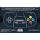 THEGAMEPAD (Black) für alle Retro Games - Konsolen + Windows / MAC / Linux