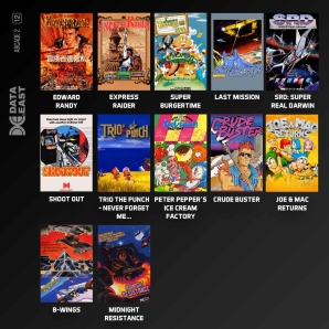 Blaze Evercade Arcade Catridge #012 Data East Arcade 2