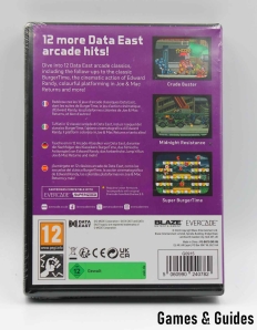 Blaze Evercade Arcade Catridge #012 Data East Arcade 2