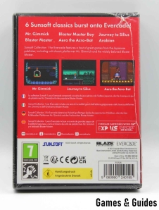 Blaze Evercade Cartridge #031+#038 Sunsoft Collection 1 und 2