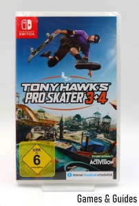 Tony Hawk´s Pro Skater 3+4, Nintendo Switch