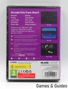 Blaze Evercade Arcade Catridge #014 Atari Arcade 2