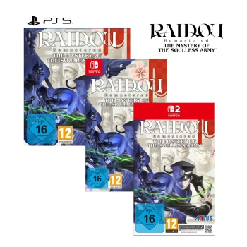 Raidou: Remastered - The Mystery of the Soulless Army, PS5/Switch