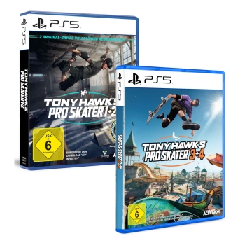 Tony Hawk´s Pro Skater 1+2 und 3+4, Sony PS5