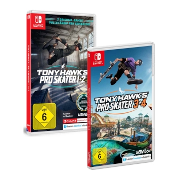 Tony Hawk´s Pro Skater 1+2 und 3+4, Nintendo Switch