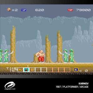 Blaze Evercade Arcade Cartridge #015 Windjammers, Karnov & Friends