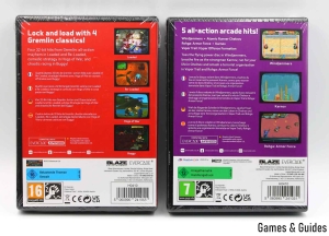 Blaze Evercade Cartridge #046+#015 Gremlin Collection 2 + Windjammers, Karnov & Friends