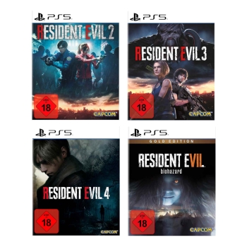 Resident Evil 2+3+4 Remake + 7: Biohazard Gold Edition, Sony PS5