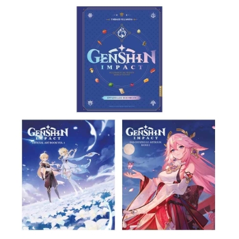 Genshin Impact - Das offizielle Artbook, Band 1+2 + Kochbuch