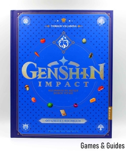 Genshin Impact - Das offizielle Artbook, Band 1+2 + Kochbuch