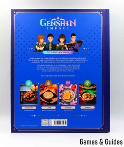 Genshin Impact - Das offizielle Artbook, Band 1+2 + Kochbuch