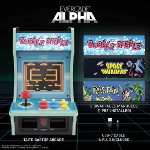 Blaze Evercade Alpha Taito Bartop Arcade