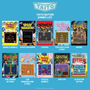 Blaze Evercade Alpha Taito Bartop Arcade