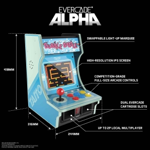 Blaze Evercade Alpha Taito Bartop Arcade