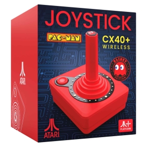 Atari CX40+ Wireless Joystick Pac-Man Rot (Blinky)