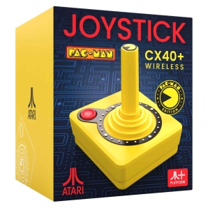 Atari CX40+ Wireless Joystick Pac-Man Gelb (Pac-Man)