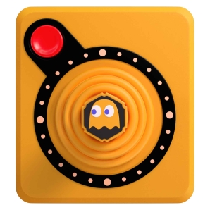 Atari CX40+ Wireless Joystick Pac-Man Orange (Clyde)