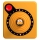 Atari CX40+ Wireless Joystick Pac-Man Orange (Clyde)