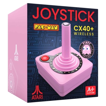 Atari CX40+ Wireless Joystick Pac-Man Pink (Pinky)
