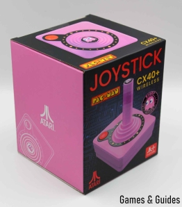 Atari CX40+ Wireless Joystick Pac-Man Pink (Pinky)