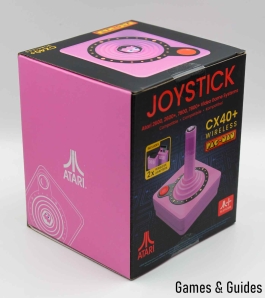 Atari CX40+ Wireless Joystick Pac-Man Pink (Pinky)