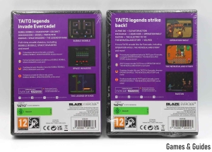 Blaze Evercade Arcade Cartridge #017 + #018 Taito Arcade 1+2