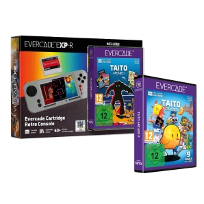 Blaze Evercade EXP-R und Taito Arcade 1+2 Bundle