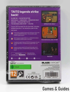 Blaze Evercade EXP-R und Taito Arcade 1+2 Bundle