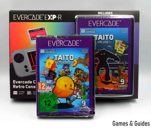 Blaze Evercade EXP-R und Taito Arcade 1+2 Bundle