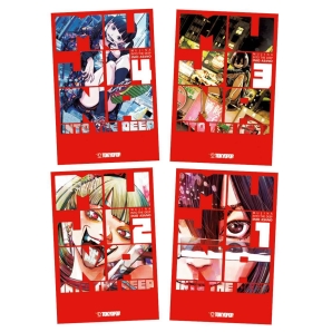 Mujina into the Deep Manga Band 1+2+3+4
