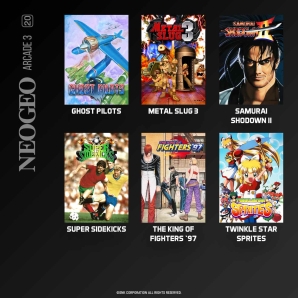 Blaze Evercade Arcade Catridge #020 Neo Geo 3