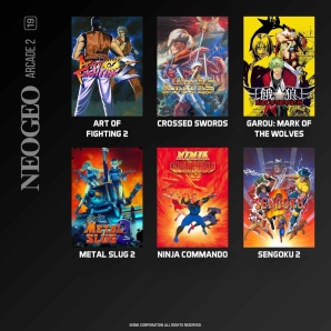 Blaze Evercade Arcade Cartridge #019 + #020 Neo Geo 2+3