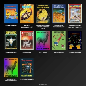 Blaze Evercade  Catridge #047+#048+#010 Activision 1 + Rare 1 + Llamasoft