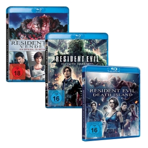 Resident Evil Animationsfilme Bundle, Blu-ray
