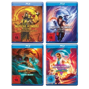 Mortal Kombat Legends Animationsfilme zur Auswahl, Blu-ray