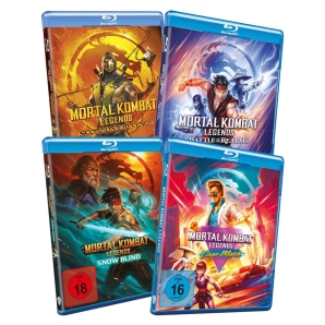 Mortal Kombat Legends Animationsfilme Bundle, Blu-ray