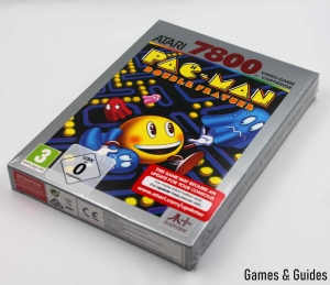 Dig Dug, Galaga, Pac-Man Double Feature + Xevious Bundle (Atari 7800+ Catridges)