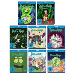 Rick and Morty Staffel 1-8 zur Auswahl, Blu-ray