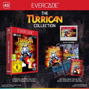 Blaze Evercade Catridge #21 Taito Arcade 3 + #49 Turrican Collection