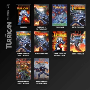 Blaze Evercade Catridge #21 Taito Arcade 3 + #49 Turrican Collection