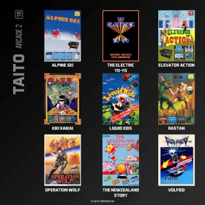 Blaze Evercade Arcade Cartridge #017 + #018 + #021 Taito Arcade 1+2+3