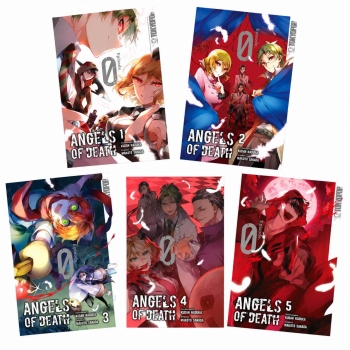 Angels of Death: Episode. 0 Manga Band 1+2+3+4+5