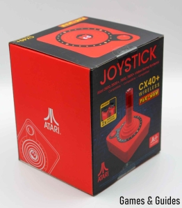 Atari CX40+ Wireless Joystick Pac-Man Bundle