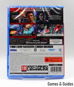 Yakuza 0 Directors Cut + Kiwami 3 & Dark Ties, Sony PS5